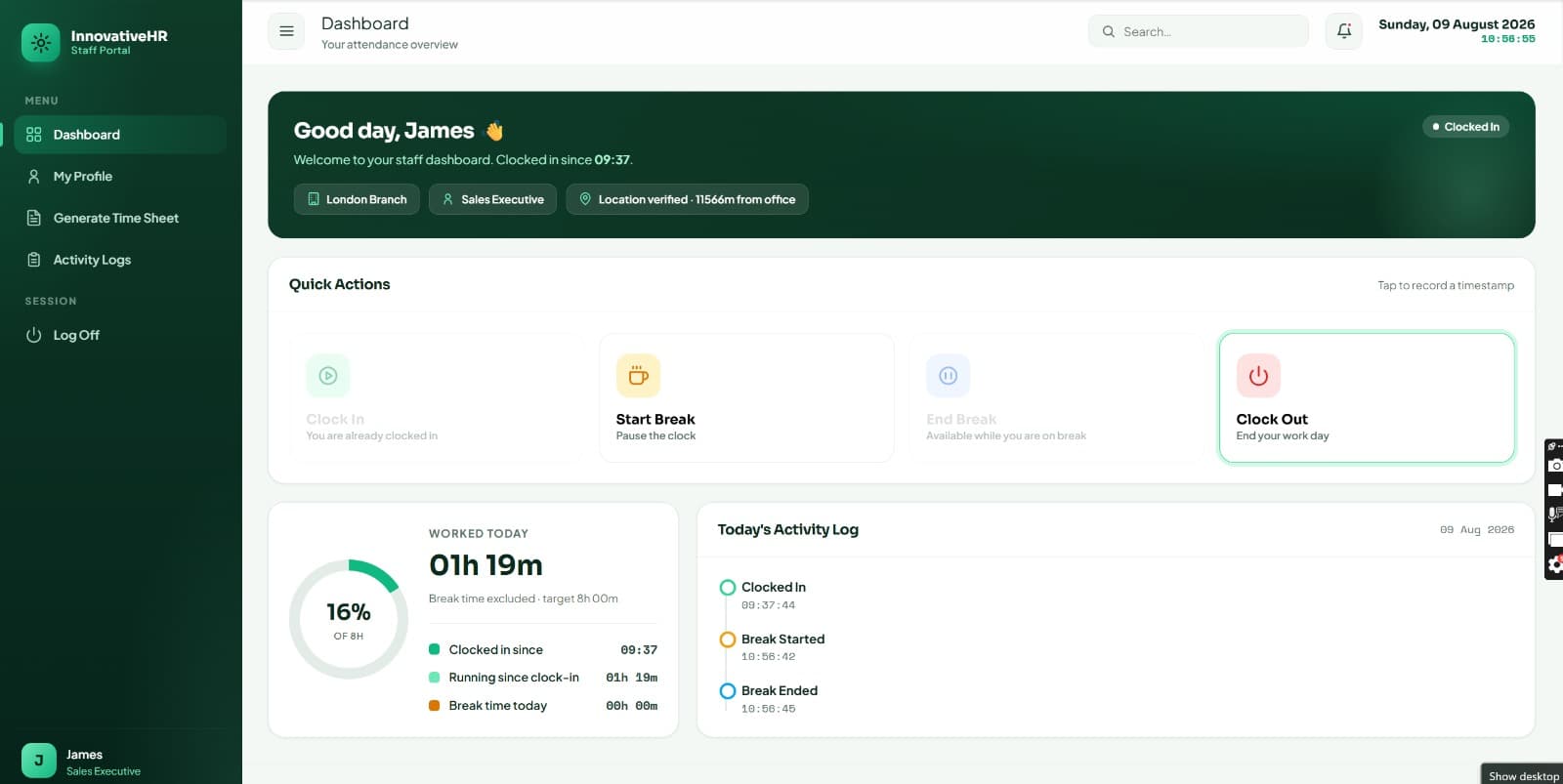 Staff Dashboard